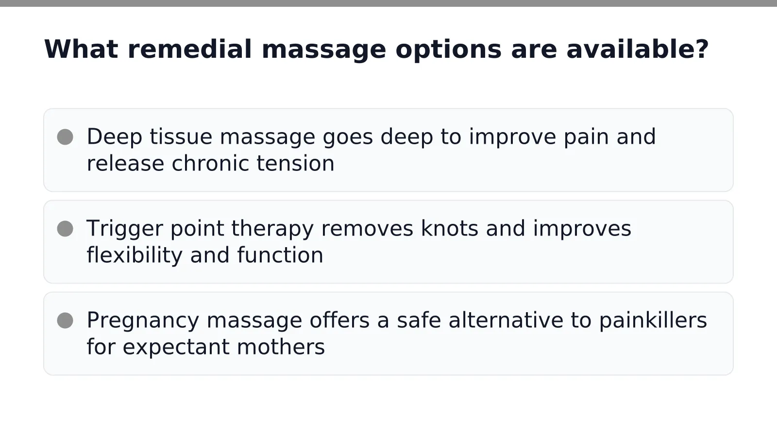 What remedial massage options are available in Chatswood